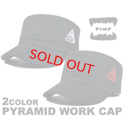 画像1: PYRAMID WORK WHITE/RED