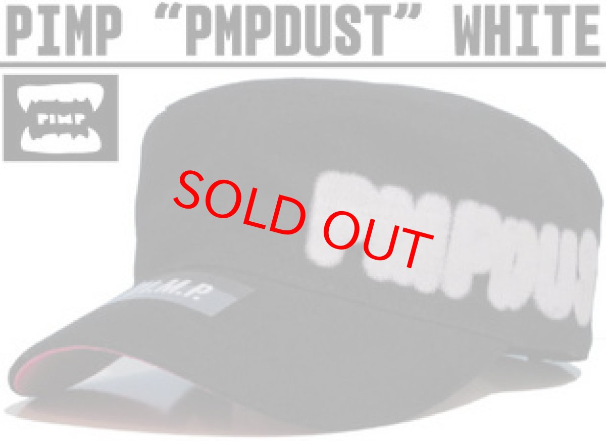 画像1: PIMP "PIMPDUST" BLACK×WHITE (1)