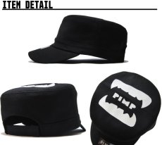 画像2: PIMP KIBA LOGO WORK CAP BLACK (2)