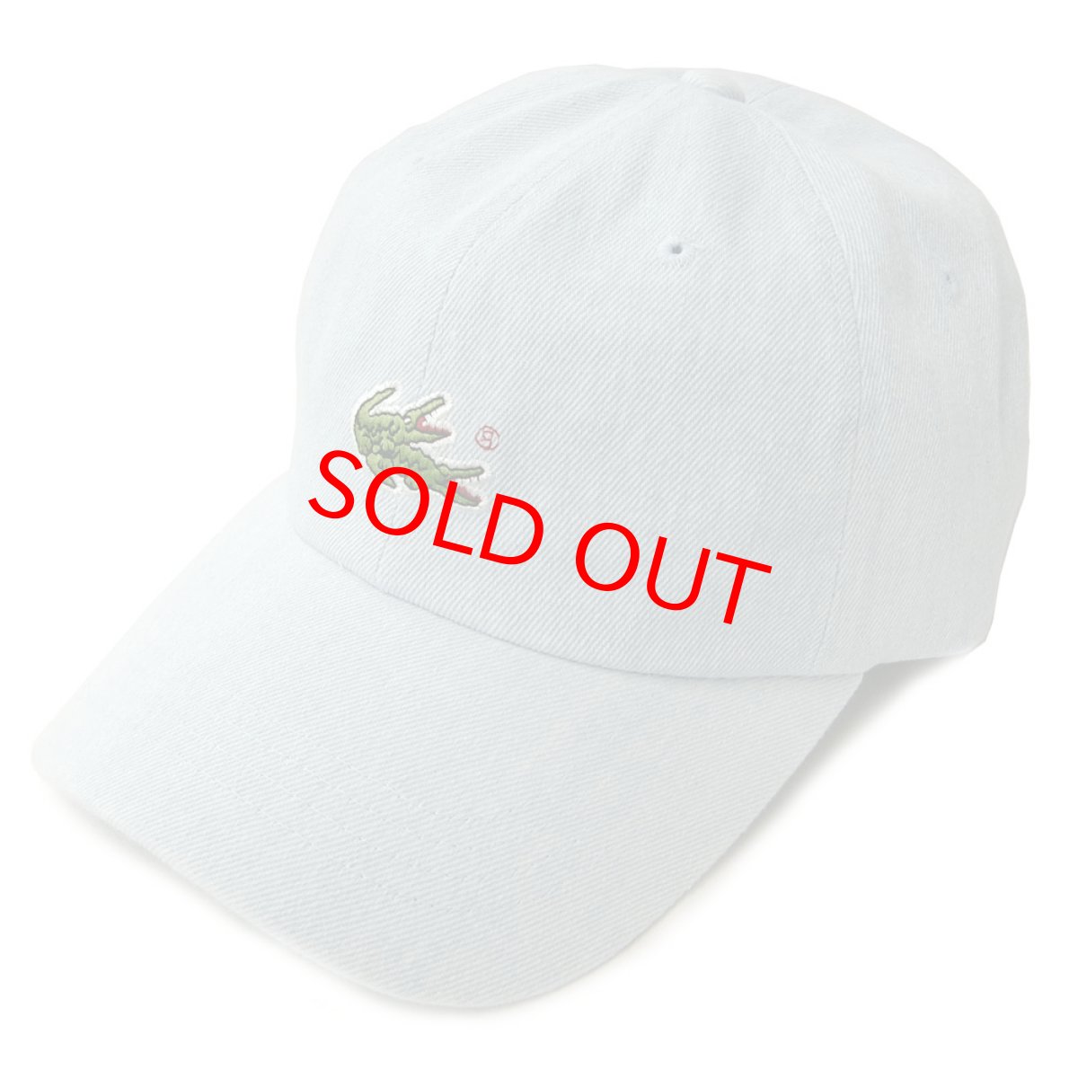 画像1: STRAPBACK CAP ワニ DENIM (1)