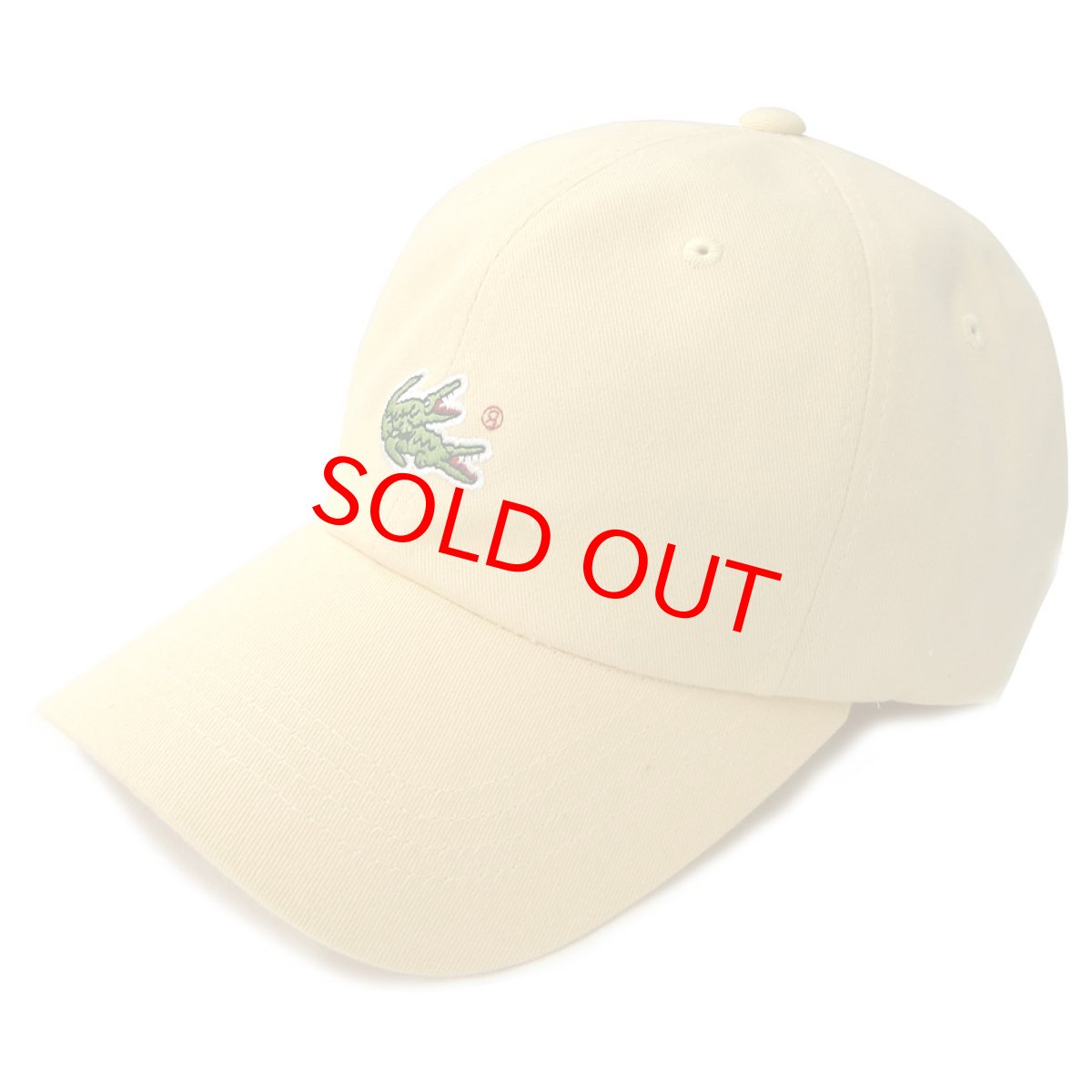画像1: STRAPBACK CAP ワニ YELLOW (1)