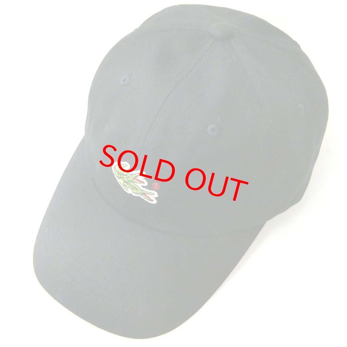 画像2: STRAPBACK CAP ワニ BLACK (2)