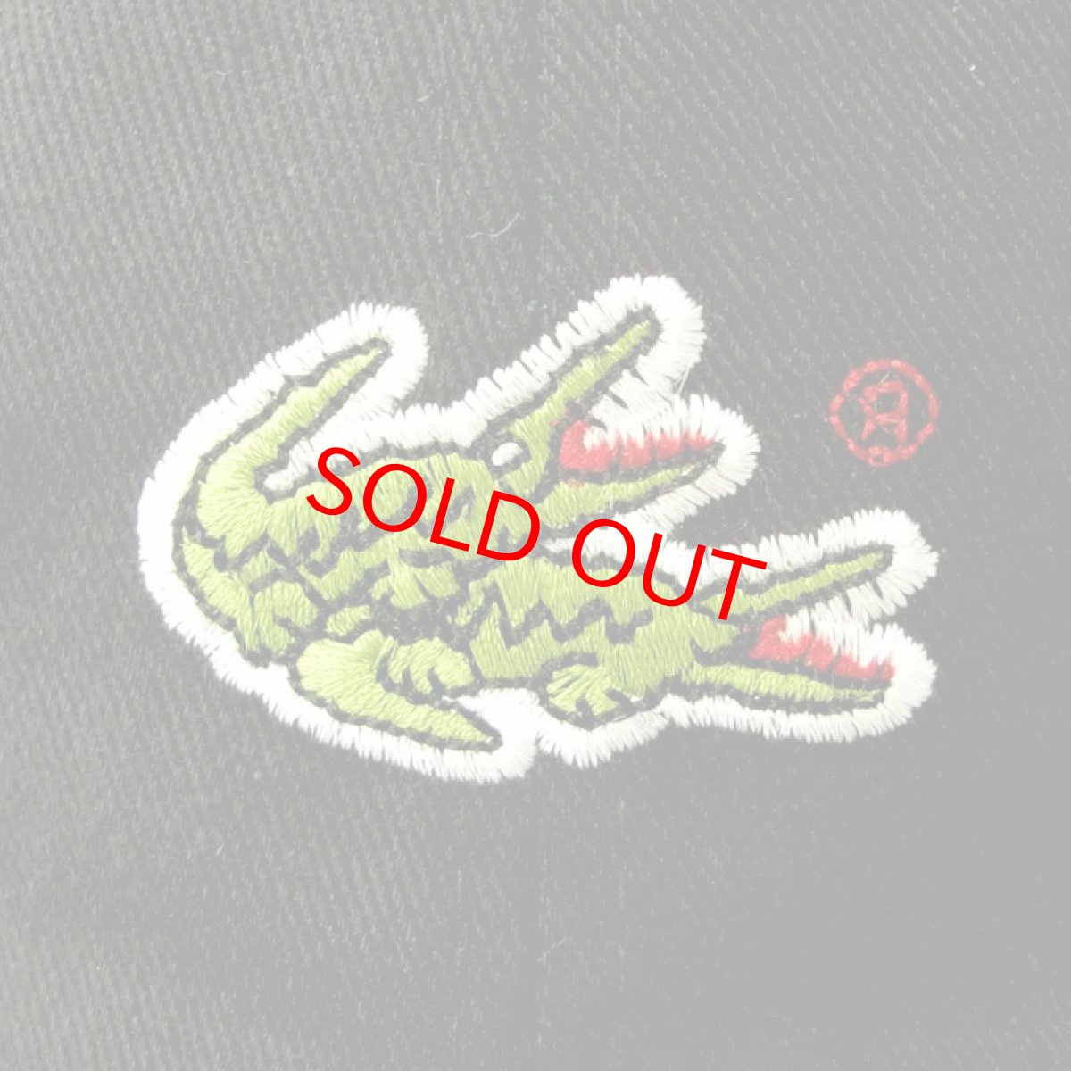 画像6: STRAPBACK CAP ワニ BLACK (6)