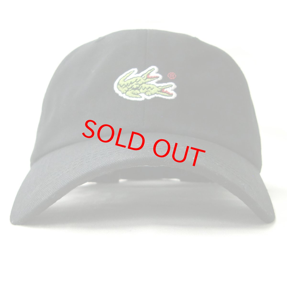 画像3: STRAPBACK CAP ワニ BLACK (3)