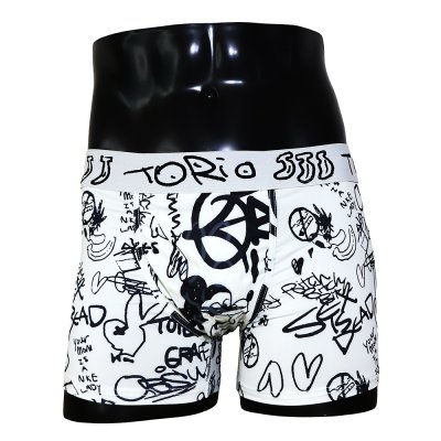 画像1: トイレットグラフィティ白黒