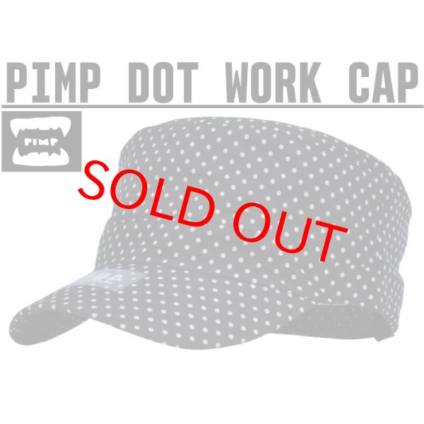 画像1: PIMP DOT WORK CAP (1)