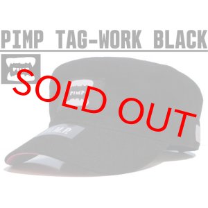 画像: PIMP TAG WORK CAP BLACK