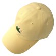 画像2: STRAPBACK CAP ワニ YELLOW (2)